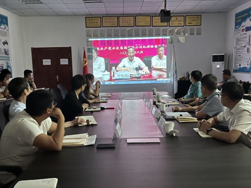 【河海水文】水發(fā)水控集團(tuán)黨委委員、紀(jì)委書記王高升到河海公司全面從嚴(yán)治黨、黨風(fēng)廉政建設(shè)專題調(diào)研 (1).jpg